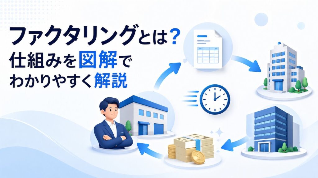 ファクタリングとは？仕組みを図解でわかりやすく解説